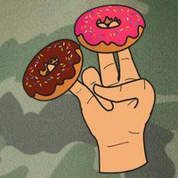 2 In The Pink 1 In The Stink Dirty Humor Donut Legacy Tie Dye Trucker Hat