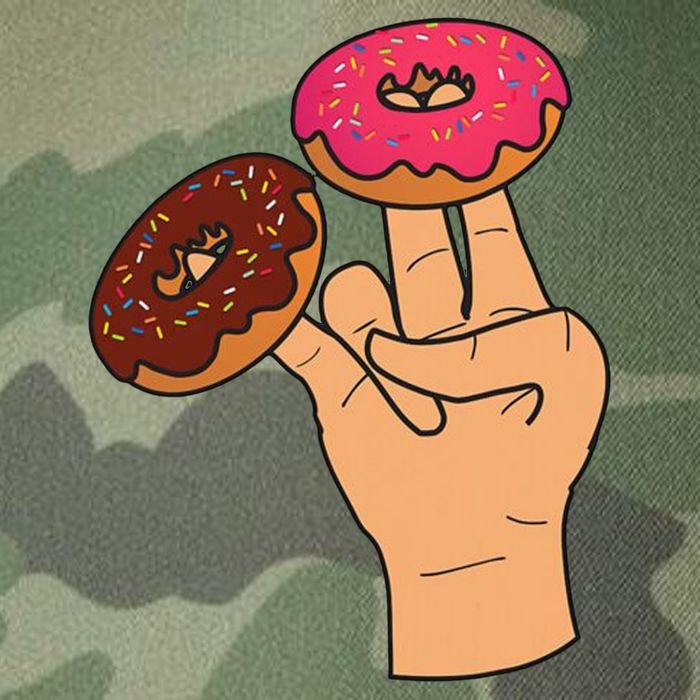2 In The Pink 1 In The Stink Dirty Humor Donut Legacy Tie Dye Trucker Hat