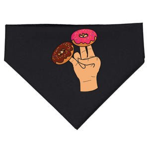 2 In The Pink 1 In The Stink Dirty Humor Donut USA-Made Doggie Bandana