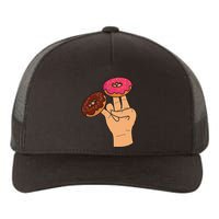 2 In The Pink 1 In The Stink Dirty Humor Donut Yupoong Adult 5-Panel Trucker Hat