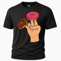 2 In The Pink 1 In The Stink Dirty Humor Donut Performance Shirt
