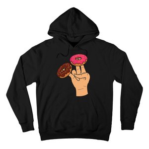 2 In The Pink 1 In The Stink Dirty Humor Donut Hoodie