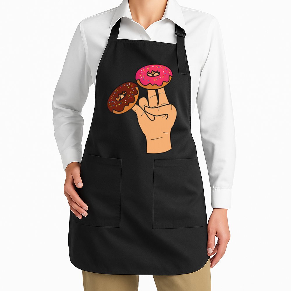 2 In The Pink 1 In The Stink Dirty Humor Donut Apron
