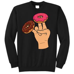 2 In The Pink 1 In The Stink Dirty Humor Donut Sweatshirt