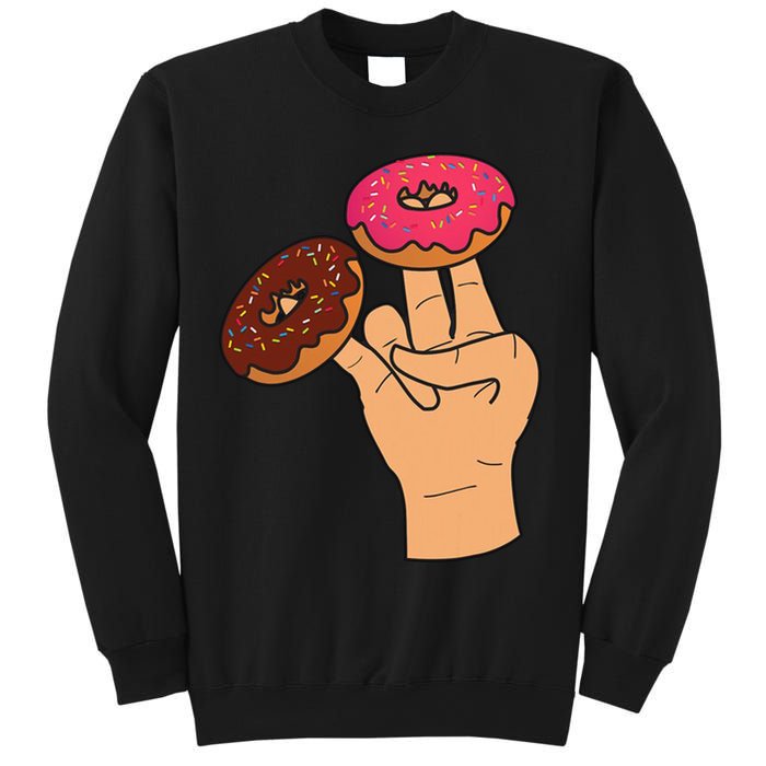 2 In The Pink 1 In The Stink Dirty Humor Donut Sweatshirt