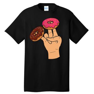 2 In The Pink 1 In The Stink Dirty Humor Donut Tall T-Shirt