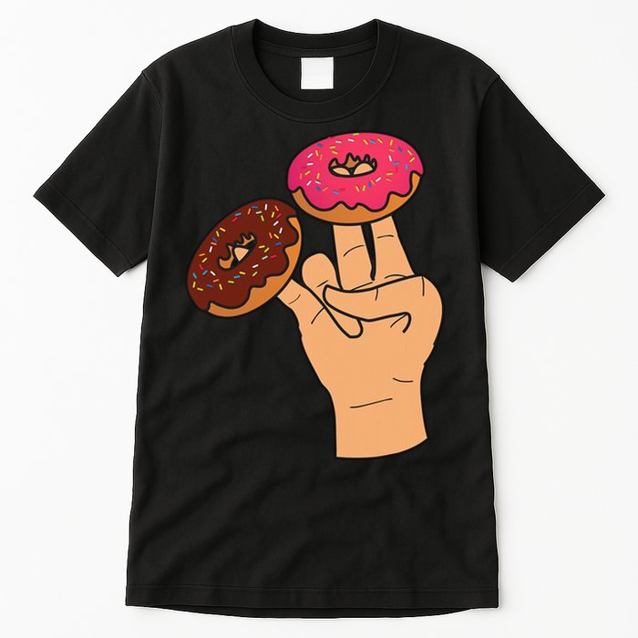 2 In The Pink 1 In The Stink Dirty Humor Donut Tall T-Shirt