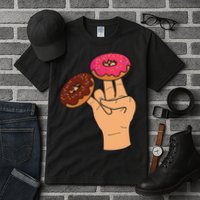 2 In The Pink 1 In The Stink Dirty Humor Donut Tall T-Shirt