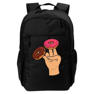 2 In The Pink 1 In The Stink Dirty Humor Donut Daily Commute Backpack