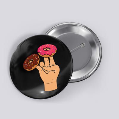 2 In The Pink 1 In The Stink Dirty Humor Donut Button