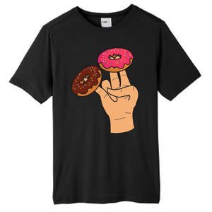 2 In The Pink 1 In The Stink Dirty Humor Donut Tall Fusion ChromaSoft Performance T-Shirt