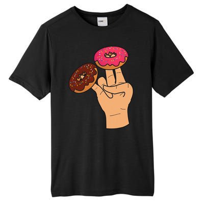 2 In The Pink 1 In The Stink Dirty Humor Donut Tall Fusion ChromaSoft Performance T-Shirt