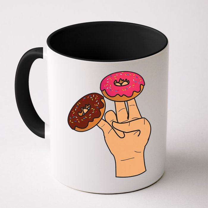 2 In The Pink 1 In The Stink Dirty Humor Donut Mug