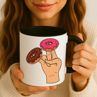 2 In The Pink 1 In The Stink Dirty Humor Donut Mug