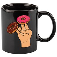 2 In The Pink 1 In The Stink Dirty Humor Donut 11oz C Handle Ceramic Mug
