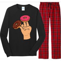 2 In The Pink 1 In The Stink Dirty Humor Donut Long Sleeve Pajama Set