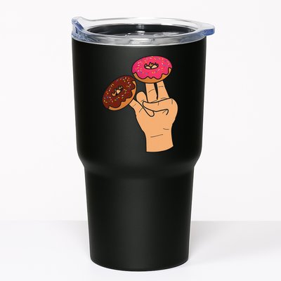 2 In The Pink 1 In The Stink Dirty Humor Donut Tumbler
