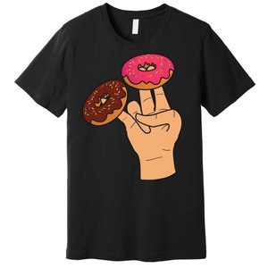 2 In The Pink 1 In The Stink Dirty Humor Donut Premium T-Shirt