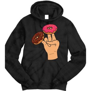 2 In The Pink 1 In The Stink Dirty Humor Donut Tie Dye Hoodie