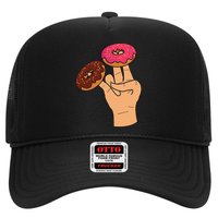 2 In The Pink 1 In The Stink Dirty Humor Donut Trucker Hat