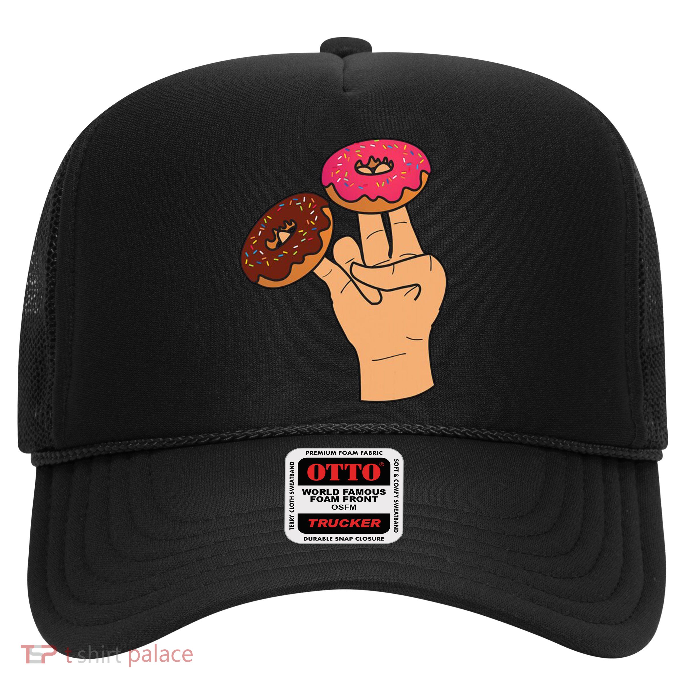 2 In The Pink 1 In The Stink Dirty Humor Donut Trucker Hat