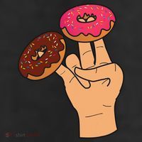 2 In The Pink 1 In The Stink Dirty Humor Donut Trucker Hat