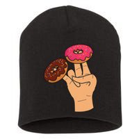 2 In The Pink 1 In The Stink Dirty Humor Donut Short Acrylic Beanie