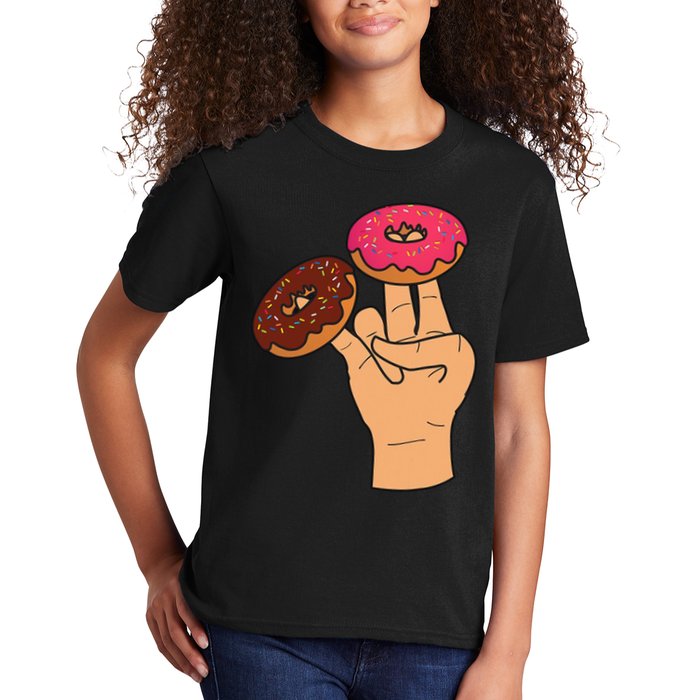 2 In The Pink 1 In The Stink Dirty Humor Donut Kids T-Shirt