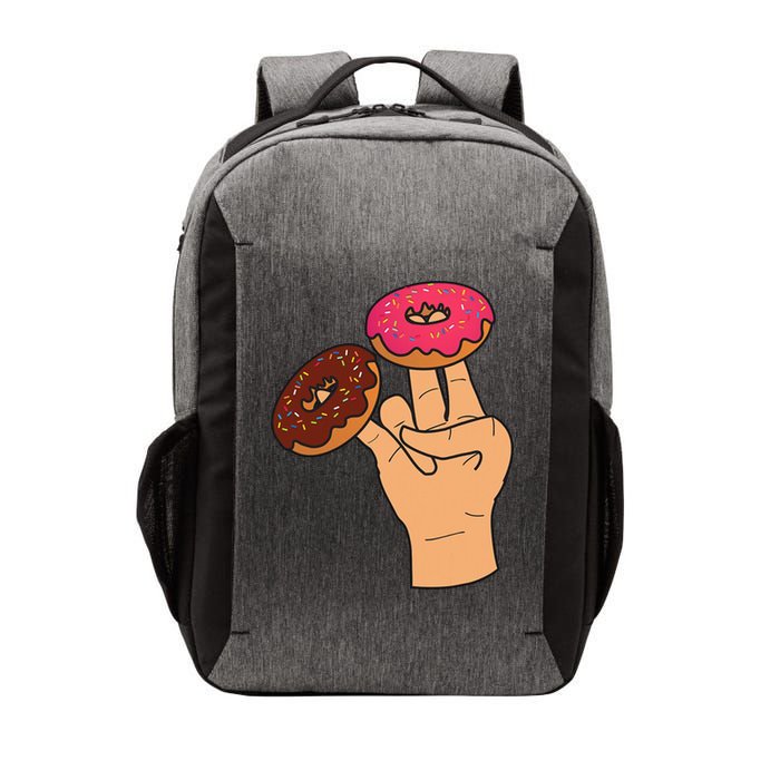 2 In The Pink 1 In The Stink Dirty Humor Donut Vector Backpack