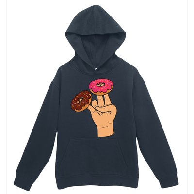 2 In The Pink 1 In The Stink Dirty Humor Donut Urban Pullover Hoodie