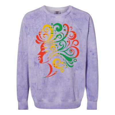 2024 Junenth 1865 Gift Colorblast Crewneck Sweatshirt