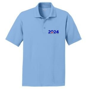 2024 Joe Biden Kamala Harris PosiCharge RacerMesh Polo