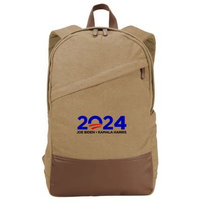 2024 Joe Biden Kamala Harris Cotton Canvas Backpack
