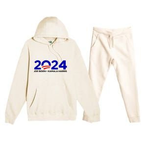 2024 Joe Biden Kamala Harris Premium Hooded Sweatsuit Set