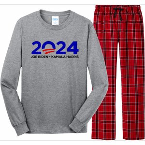 2024 Joe Biden Kamala Harris Long Sleeve Pajama Set