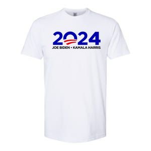 2024 Joe Biden Kamala Harris Softstyle CVC T-Shirt