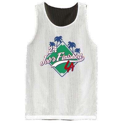 ‪24 JobS Finished La‬ Mesh Reversible Basketball Jersey Tank