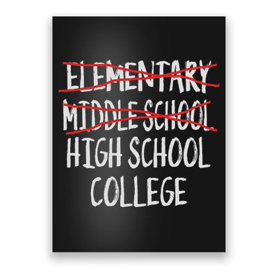 2025 Junior High Graduation Funny Middle School Graduation Poster