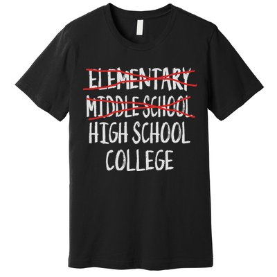 2025 Junior High Graduation Funny Middle School Graduation Premium T-Shirt