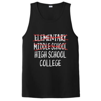 2025 Junior High Graduation Funny Middle School Graduation PosiCharge Competitor Tank
