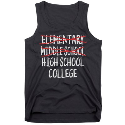 2025 Junior High Graduation Funny Middle School Graduation Tank Top