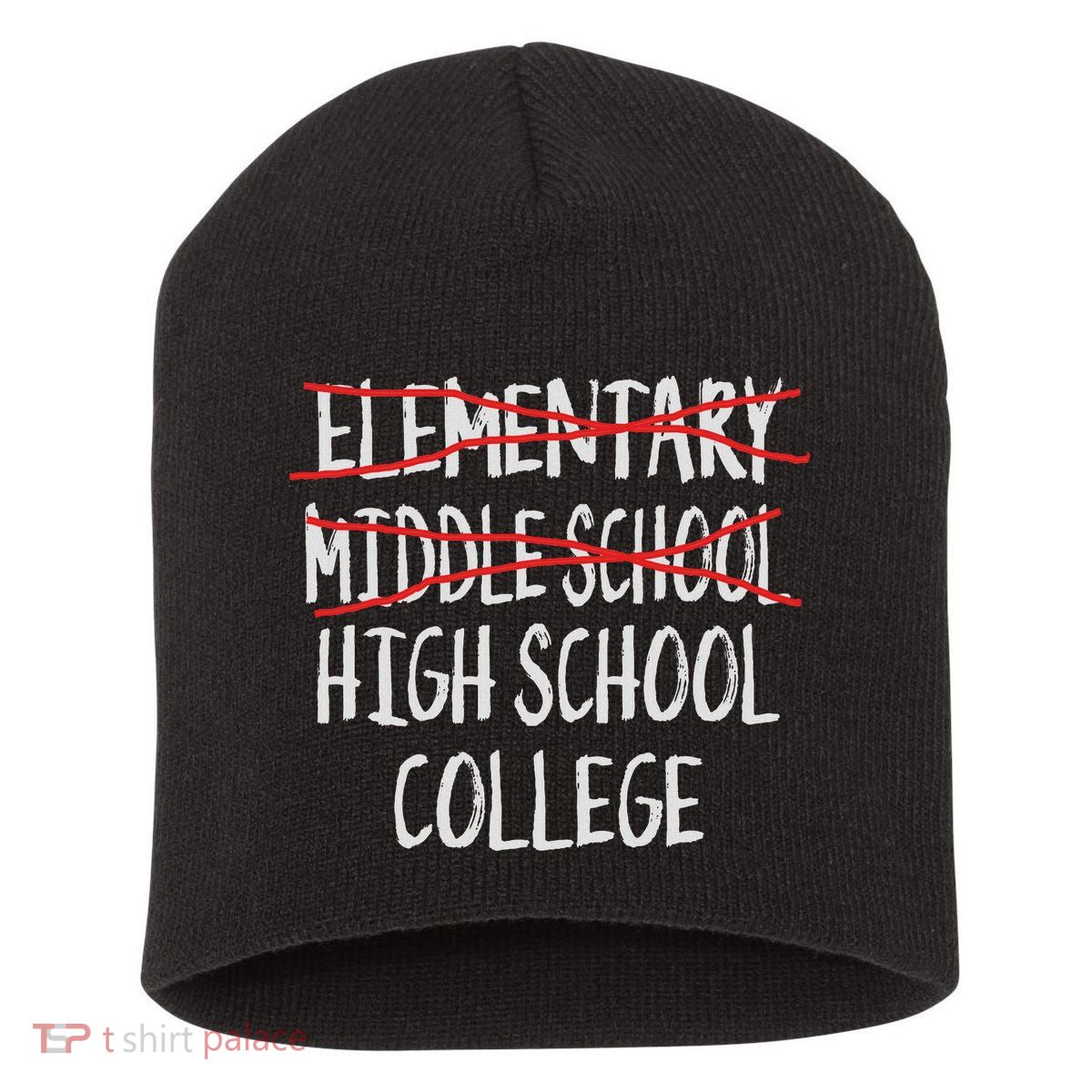 2025 Junior High Graduation Funny Middle School Graduation Short Acrylic Beanie