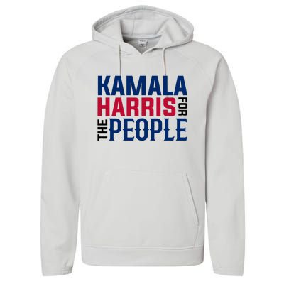 2024 Kamala Harris For The People Performance Fleece Hoodie