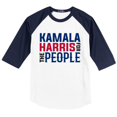 2024 Kamala Harris For The People Baseball Sleeve Shirt