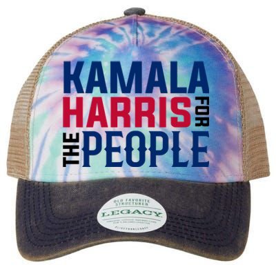 2024 Kamala Harris For The People Legacy Tie Dye Trucker Hat