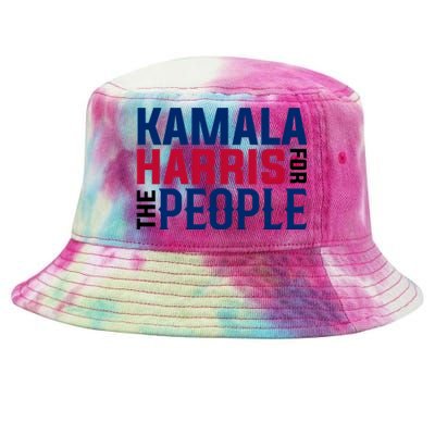 2024 Kamala Harris For The People Tie-Dyed Bucket Hat