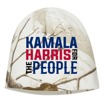 2024 Kamala Harris For The People Kati - Camo Knit Beanie