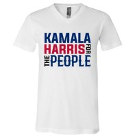 2024 Kamala Harris For The People V-Neck T-Shirt