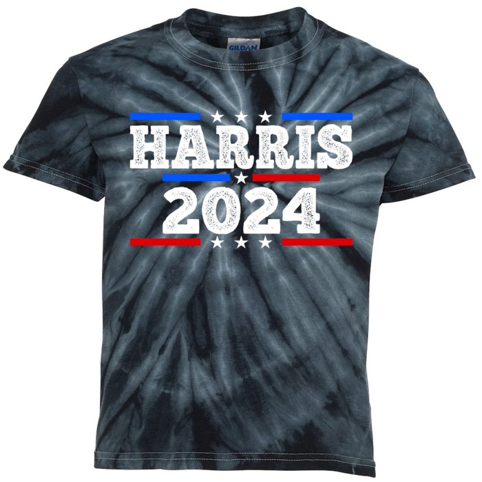 2024 Kamala Harris Kids Tie-Dye T-Shirt