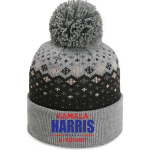 2024 Kamala Harris For President The Baniff Cuffed Pom Beanie